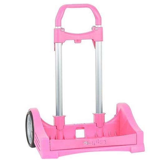 SAFTA-CARRO PORTAMOCHILA Mod.205 EVOLUTION ROSA CLARO