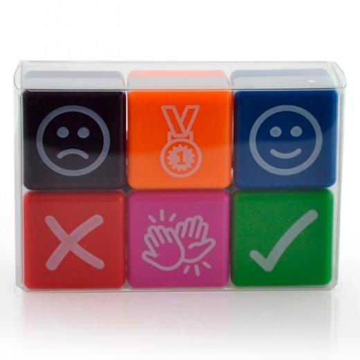 SELLO OFFICE BOX DE MOTIVACION ESPECIAL PROFESORES PACK DE 6 ICONOS