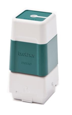 SELLO PERSONALIZ. ent.AUT. BROTHER 20x20 mm. VERDE