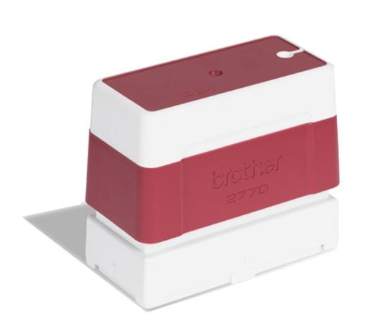 SELLO PERSONALIZ. ent.AUT. BROTHER 70x27 mm. ROJO