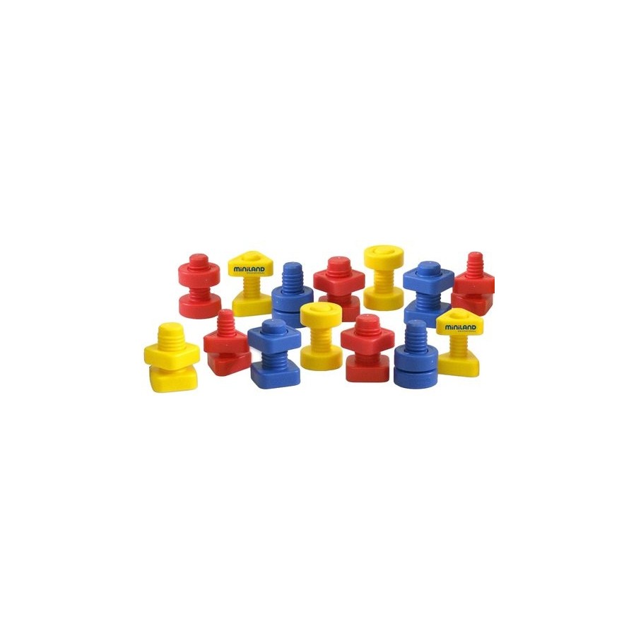 SET DE 72 TORNILLOS Y TUERCAS + ACTIVIDADES