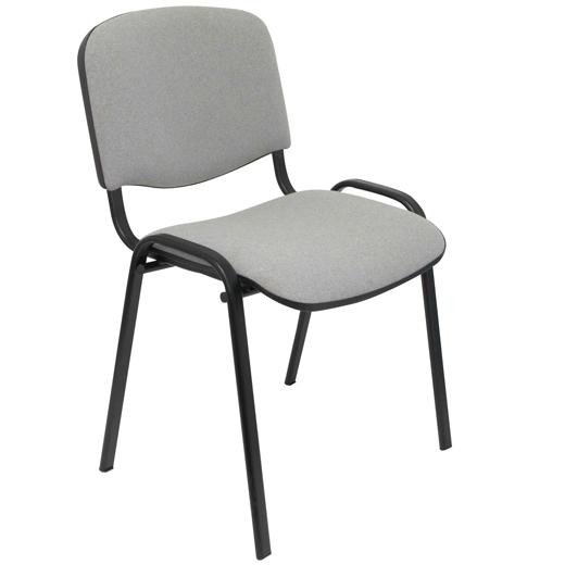 SILLA PIQUERAS Y CRESPO ALCARAZ CONFIDENTE APILABLE ASIENTO TAPIZADO ARAN GRIS PACK de 1