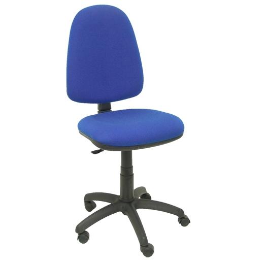 SILLA PIQUERAS Y CRESPO AYNA MECANISMO CONTACTO PERMANENTE CON REGULACION DE PROFUNDIDAD ASIENTO Y RESPALDO TAPIZADO BALI AZUL