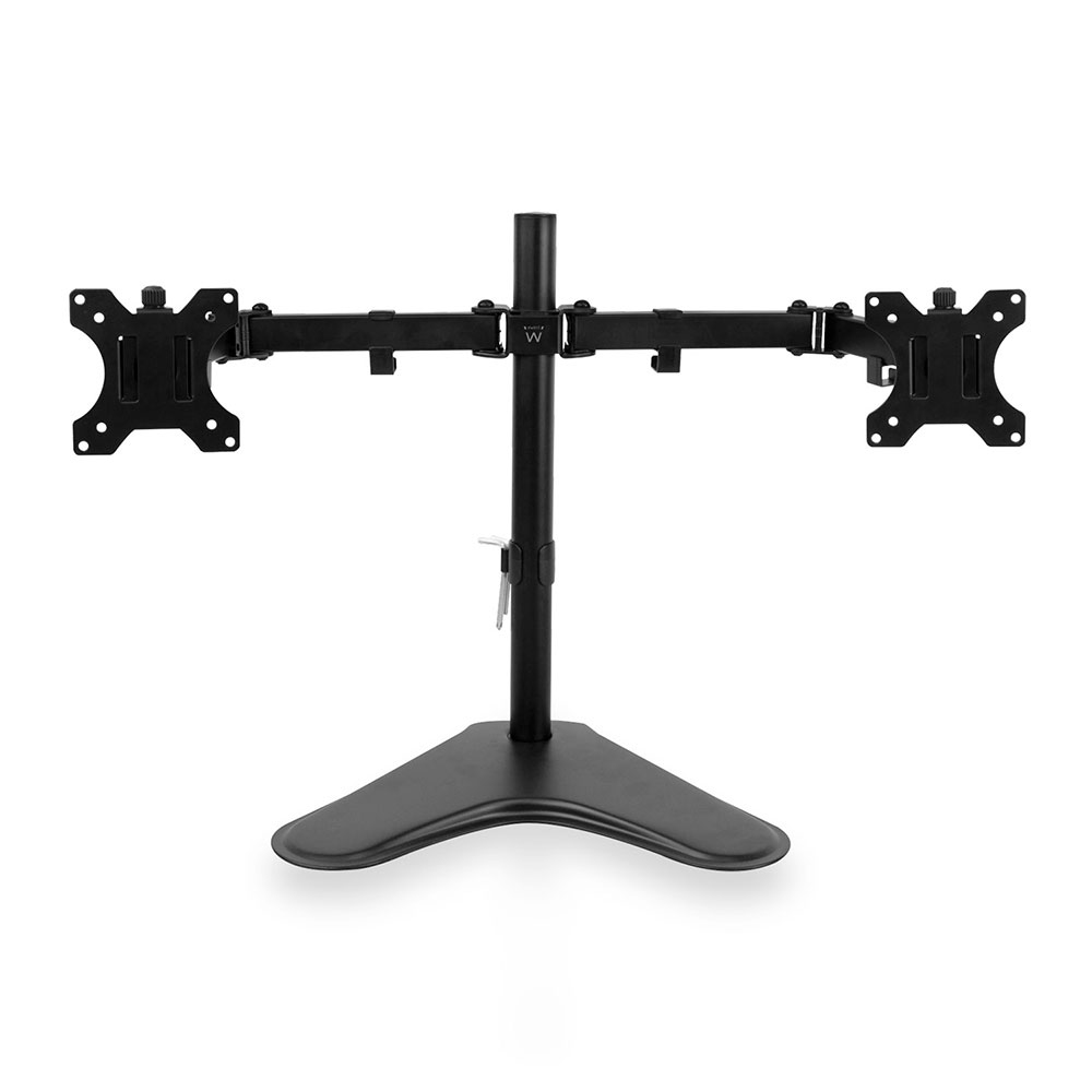 SOPORTE BRAZO MONITOR EWENT DOBLE 13"-32" NEGRO