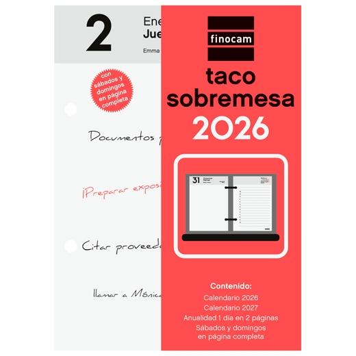 TACO BUFFET (2026) FINOCAM 8,5x12 MESA