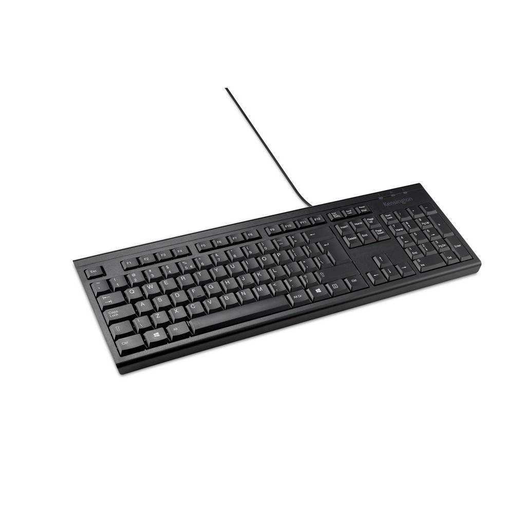 TECLADO KENSINGTON KB100 EQ USB NEGRO