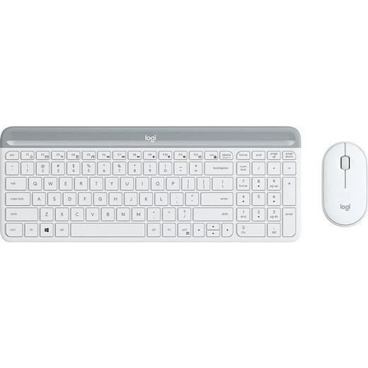 TECLADO Y RATON LOGITECH MK470 RF INALAMBRICO BLANCO