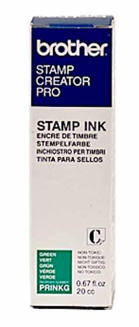 TINTA BROTHER REENTINTADO 20 cc. VERDE