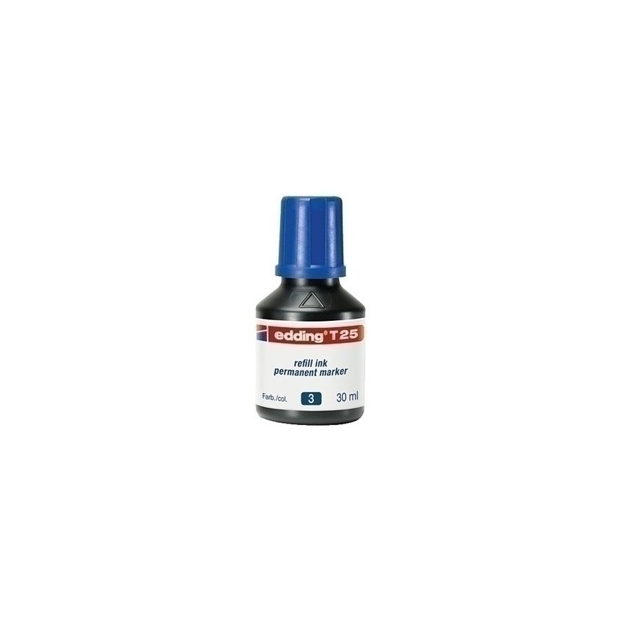 TINTA ROTULADOR EDDING FRASCO 30 ml. T25 AZUL CLARO