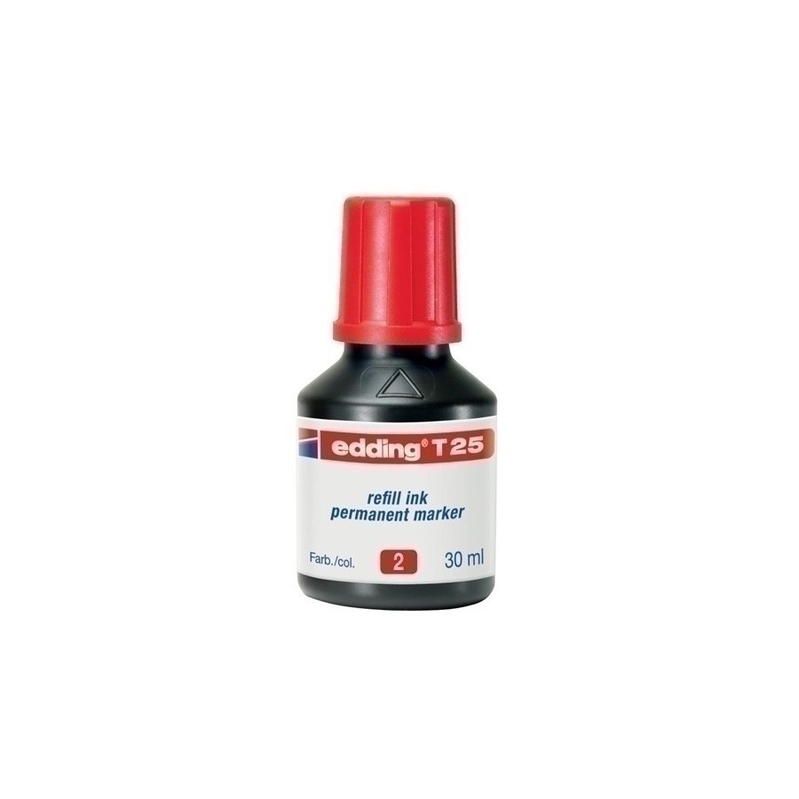TINTA ROTULADOR EDDING FRASCO 30 ml. T25 ROSA