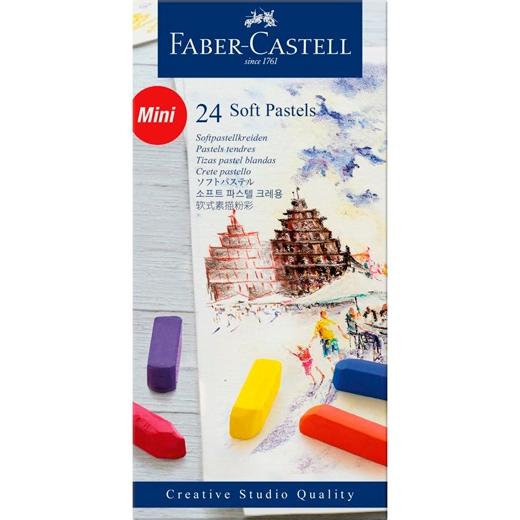TIZA GOLDFABER PASTEL BLANDO MINI CAJA de 24