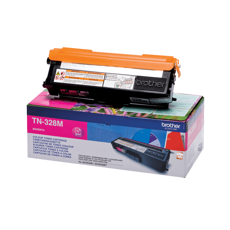 TONER BROTHER TN-328M MAGENTA HL-4570CDW/4570CDWT 6.000Pág