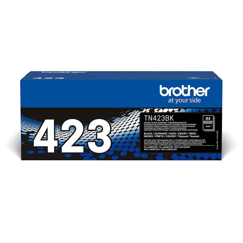 TONER BROTHER TN-423BK DCP-L8410/HL-L8260/L8360/MFC-L8690/L8900 NEGRO (6.500 PÁG.)