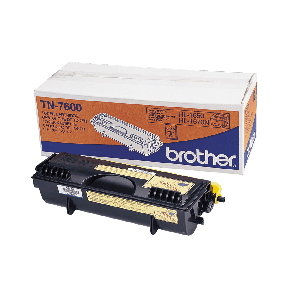 TONER BROTHER TN7600 NEGRO HL-16XX/18XX/50XX/8020/8025/8420/8820 (6.500 PAG.)