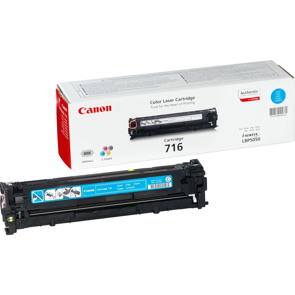 TONER CANON CIAN 716C LBP 5050/5050N (1.500 PÁG.) (ref. 1979B002AA)