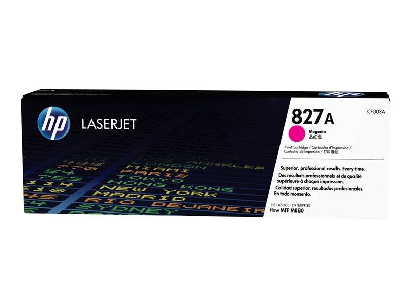TONER HP Nº 827A CF303A LASERJET MANAGED M880/FLOW MFP M880 MAGENTA 32.000 PÁG.