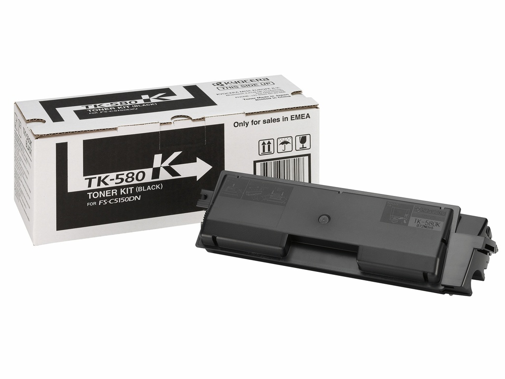 TONER KYOCERA-MITA 1T02KT0NL0 TK-580K FS-5150DN P6021CDN NEGRO (2.800 pág.)