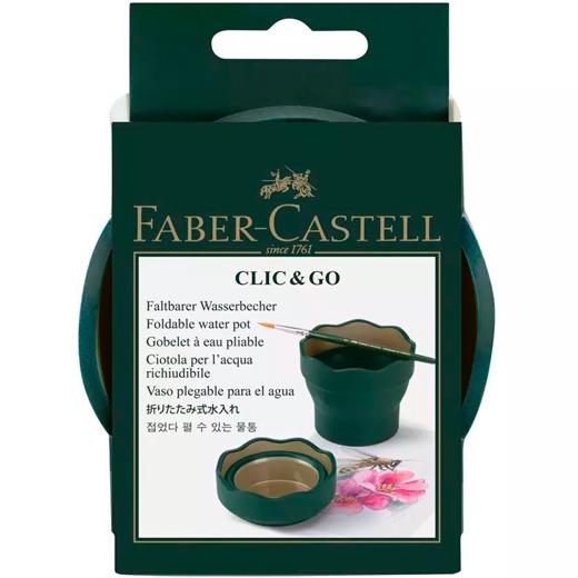 VASO PARA AGUA FABER CASTELL CLIC&GO