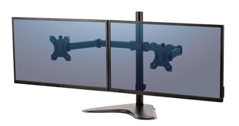 SOPORTE MONITOR FELLOWES DOBLE C/PEANA
