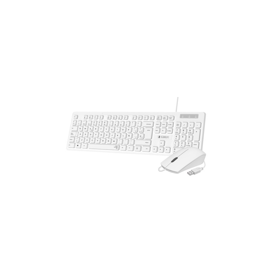 TECLADO Y RATON SUBBLIM BUSINESS USB B