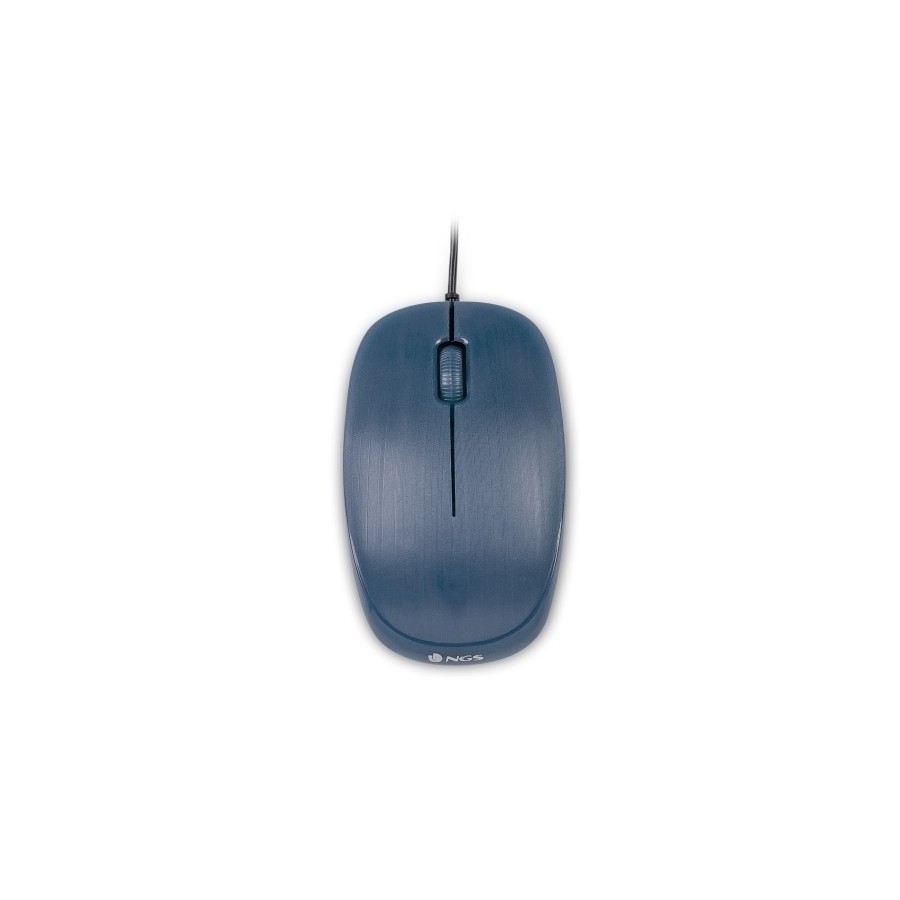 RATON NGS FLAME OPTICO USB AZUL