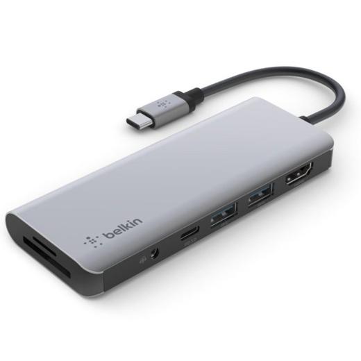 ADAPTADOR BELKIN USB-C A SD, MICROSD, AU