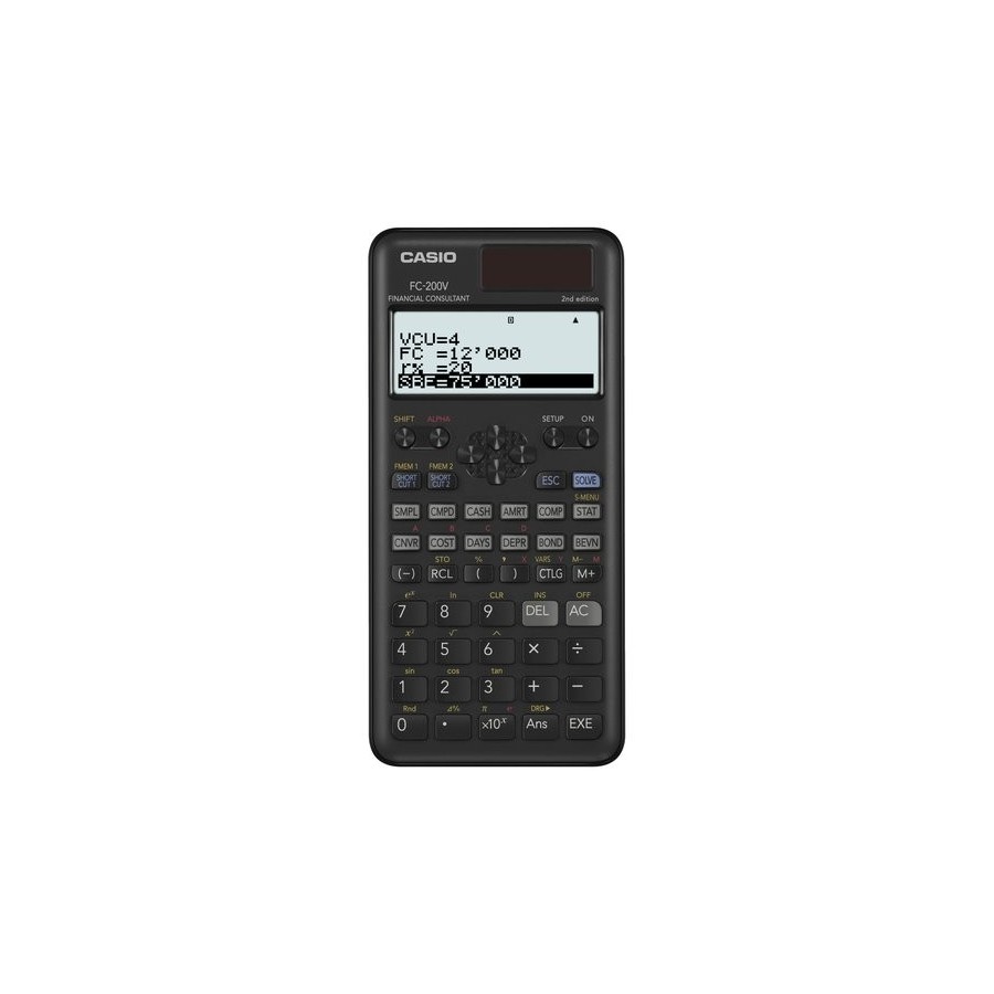 CALCULADORA FINANCIERA CASIO FC-200V-2