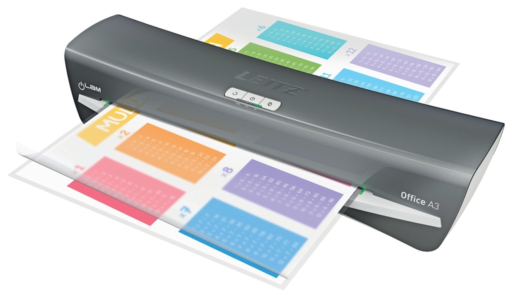 PLASTIFICADORA LEITZ A3 OFFICE GRIS