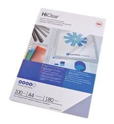 TAPA ENCUAD.GBC PVC A4 CRISTAL Pq.100