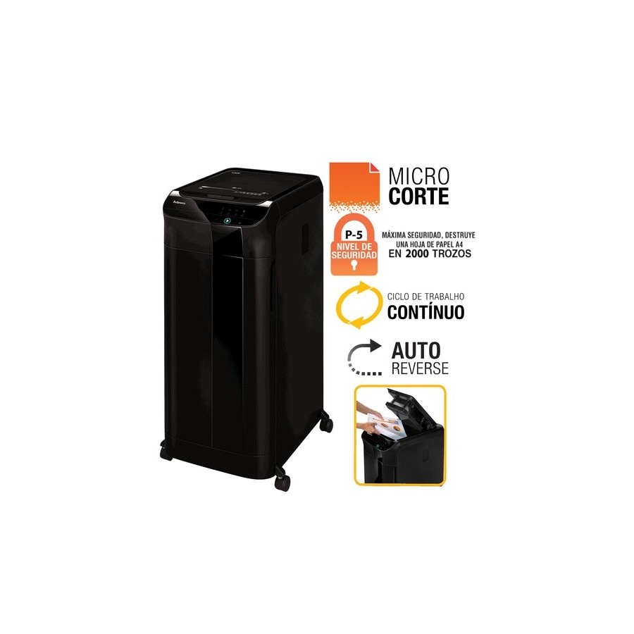 DESTRUCTORA FELLOWES AUTOMAX 600M