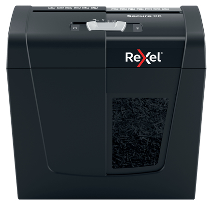 DESTRUCTORA REXEL SECURE X6 NEGRO