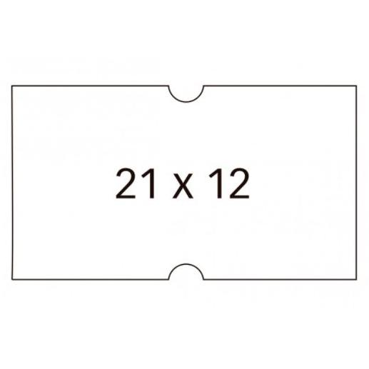 ETIQ.PRECIOS APLI PERM. 21x12 BLANCO P/6