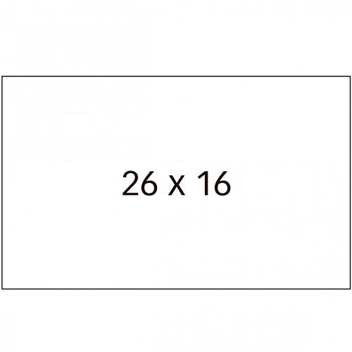 ETIQ.PRECIOS APLI PERM.26x16 BLANCO