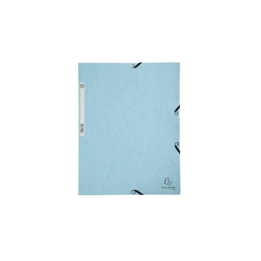 CARPETA SOLAP.EXACOMPTA AQUAREL A4 AZUL