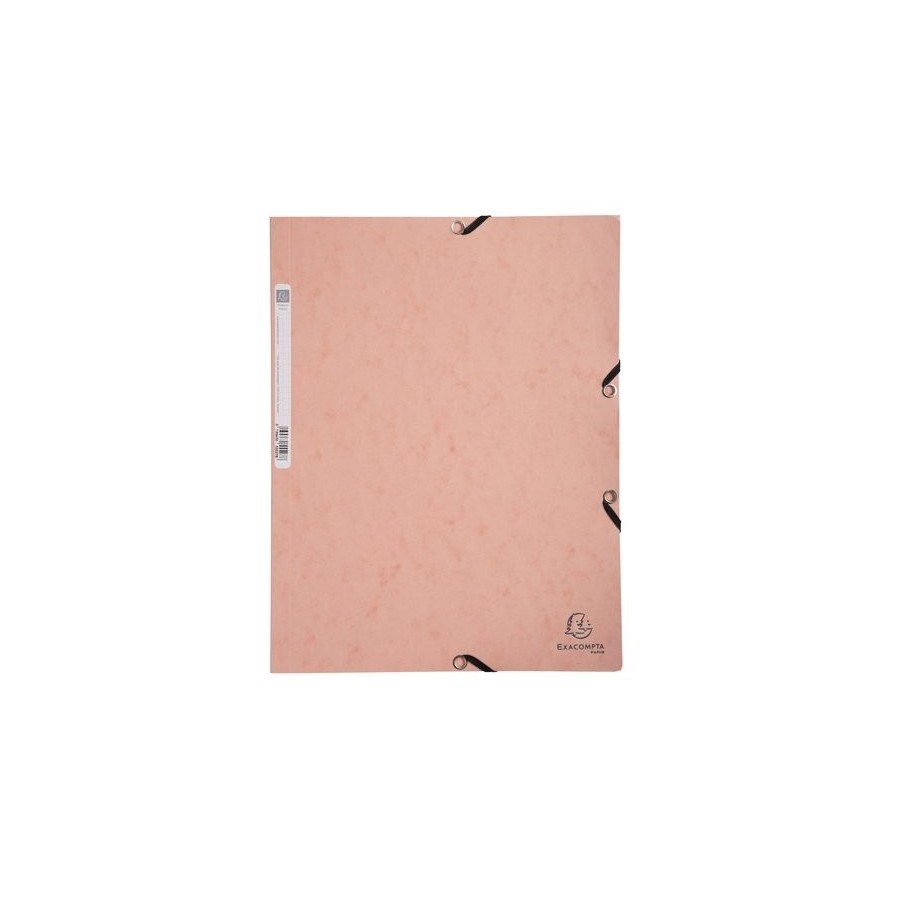 CARPETA SOLAP.EXACOMPTA AQUAREL A4 CORAL