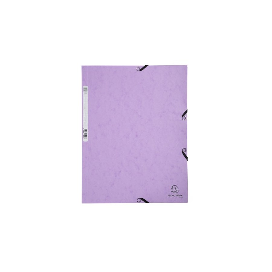 CARPETA SOLAP.EXACOMPTA AQUAREL A4 MALVA