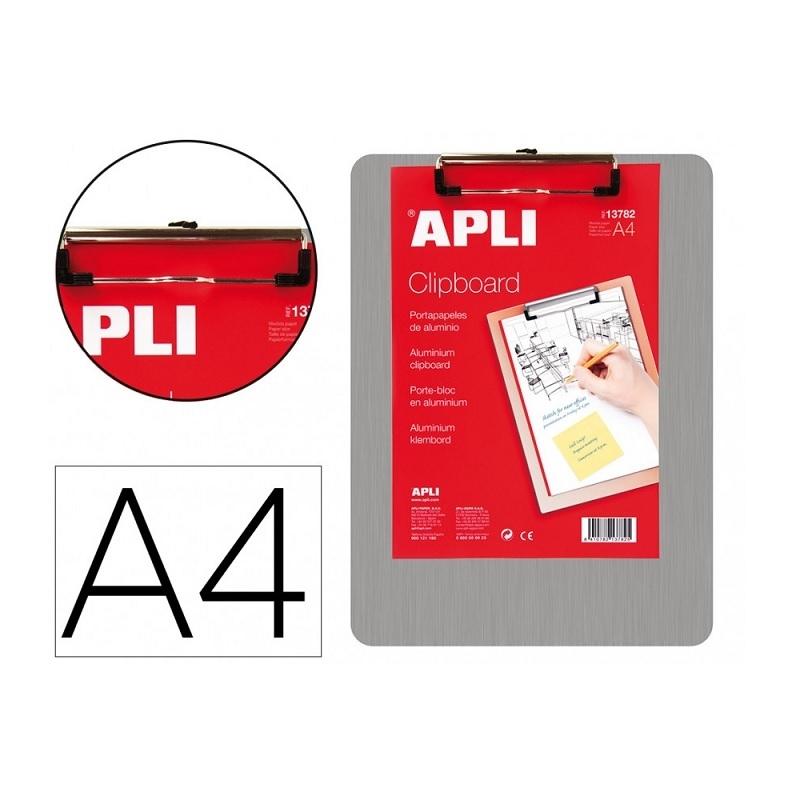 CARP.PINZA PORTABLOCS APLI ALUMIN. A4