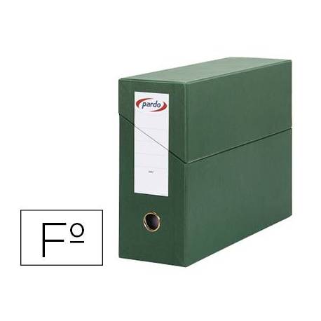 CAJA TRANSFERENCIAS PARDO A4 ARCH. VERDE