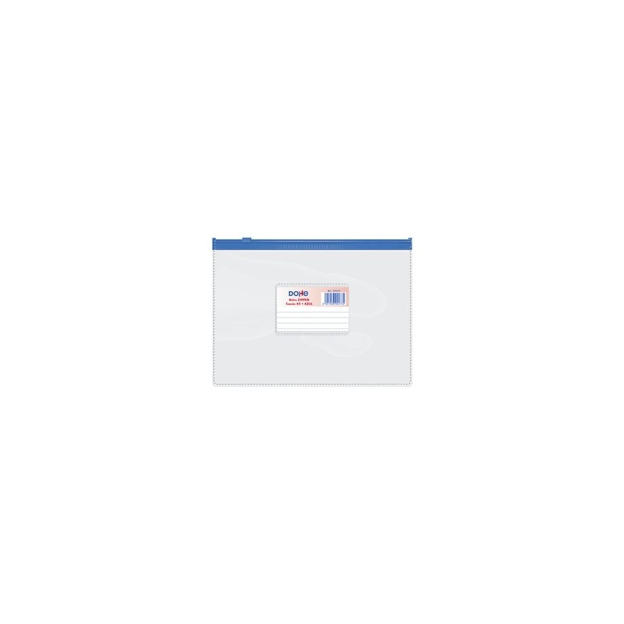 DOSSIER SOBRE DOHE ZIP A5 APAIS.PVC AZUL
