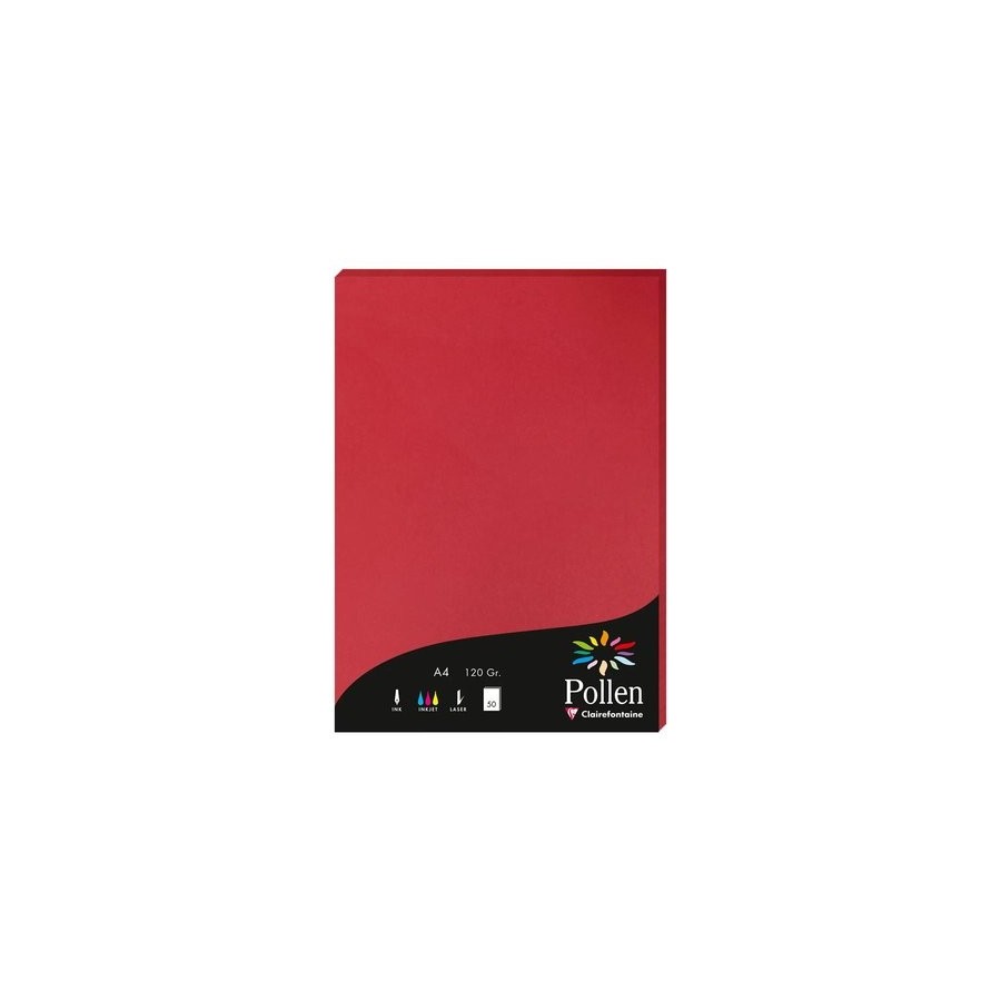 PAPEL CLAIREFONTAINE POLLEN A4 50h GROSE