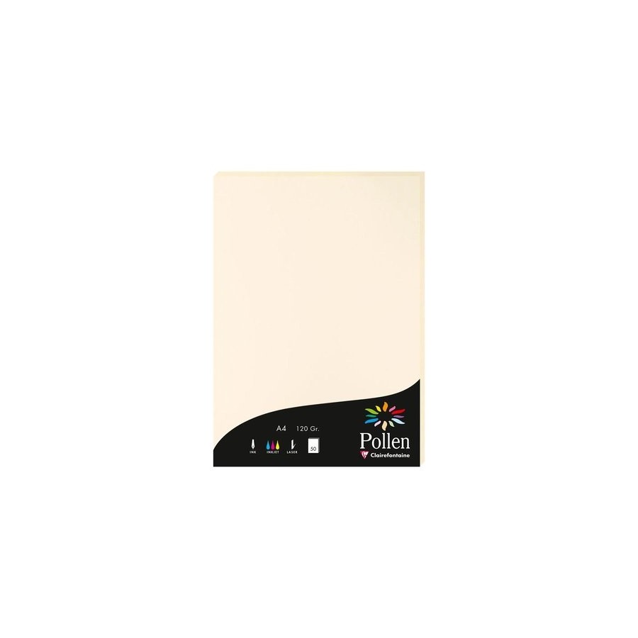 PAPEL CLAIREFONTAINE POLLEN A4 50h MARFI