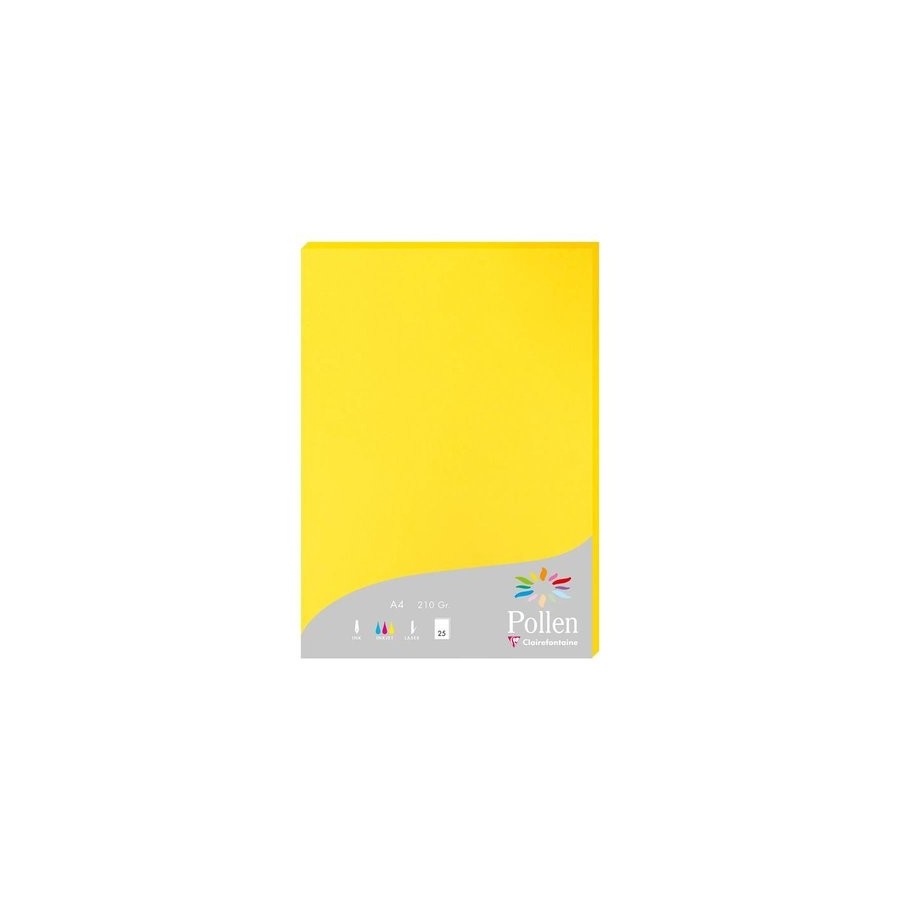PAPEL CLAIREFONTAINE POLLEN A4 25h AMARI