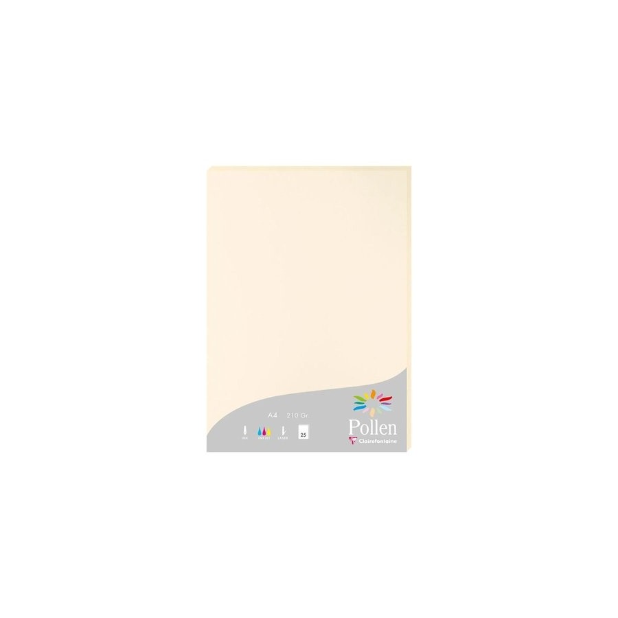 PAPEL CLAIREFONTAINE POLLEN A4 25h MARFI