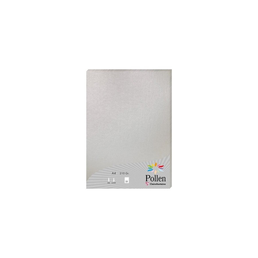 PAPEL CLAIREFONTAINE POLLEN A4 25h PLATE