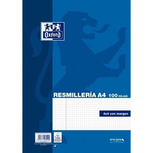 PAPEL OXFORD A4 100h CD.4 AZUL