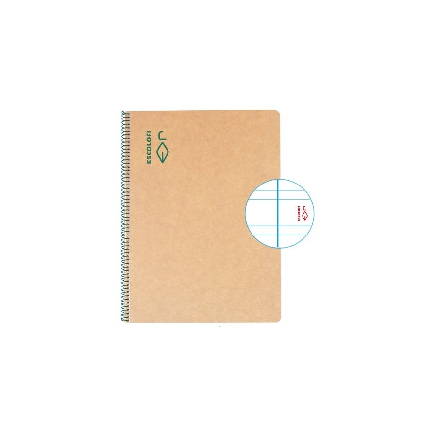 BLOC ESCOLOFI GREEN A4 50h PT.3 80g C/M