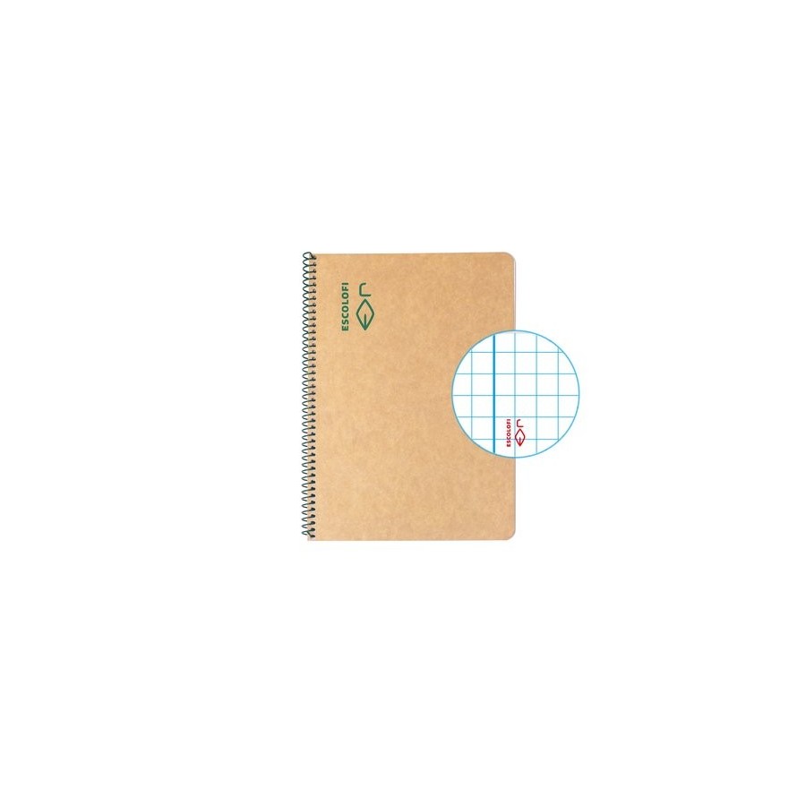BLOC ESCOLOFI GREEN A5 50h CD.4 80g C/M