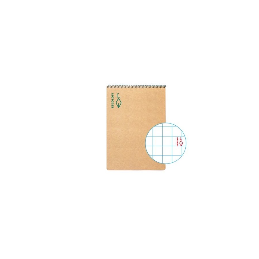 BLOC ESCOLOFI 4º100h APDO. 5x5 80g ECO