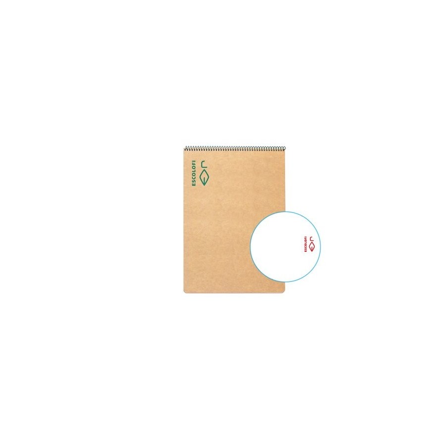 BLOC ESCOLOFI 4º100h APDO. LISO 80g ECO
