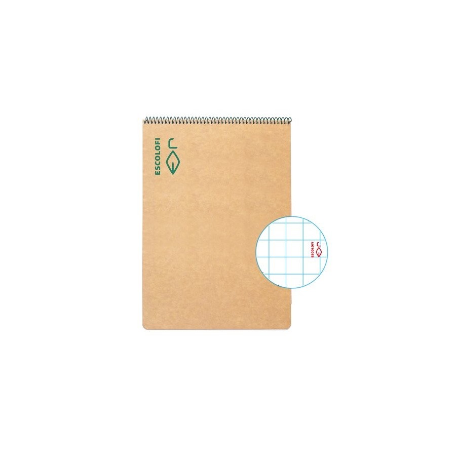 BLOC ESCOLOFI A4 100h APDO. 5x5 80g ECO